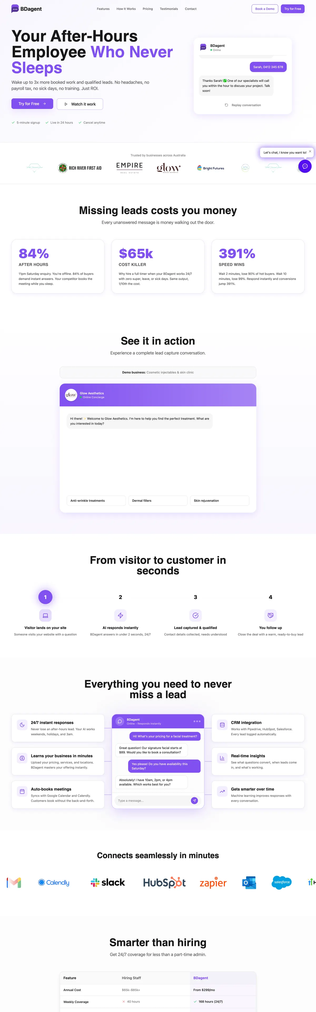 BDagent homepage
